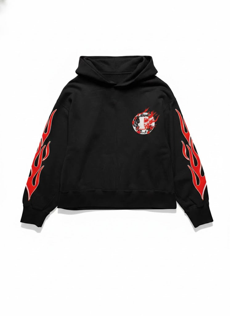 Global Flames Flared Sweatsuit