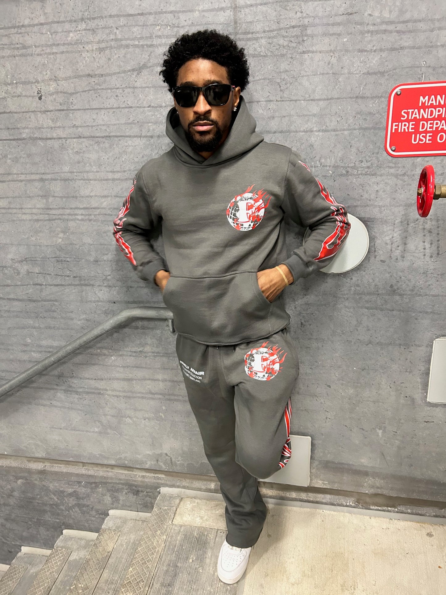 Global Flames Sweatsuit